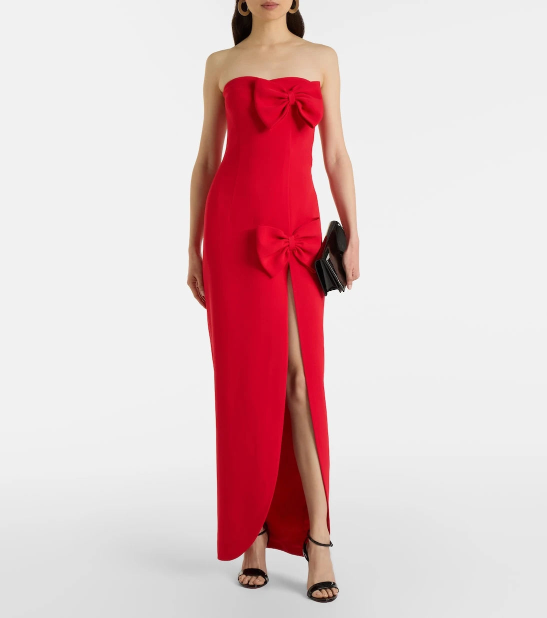 Alessandra Rich - Bow-detail cady gown
