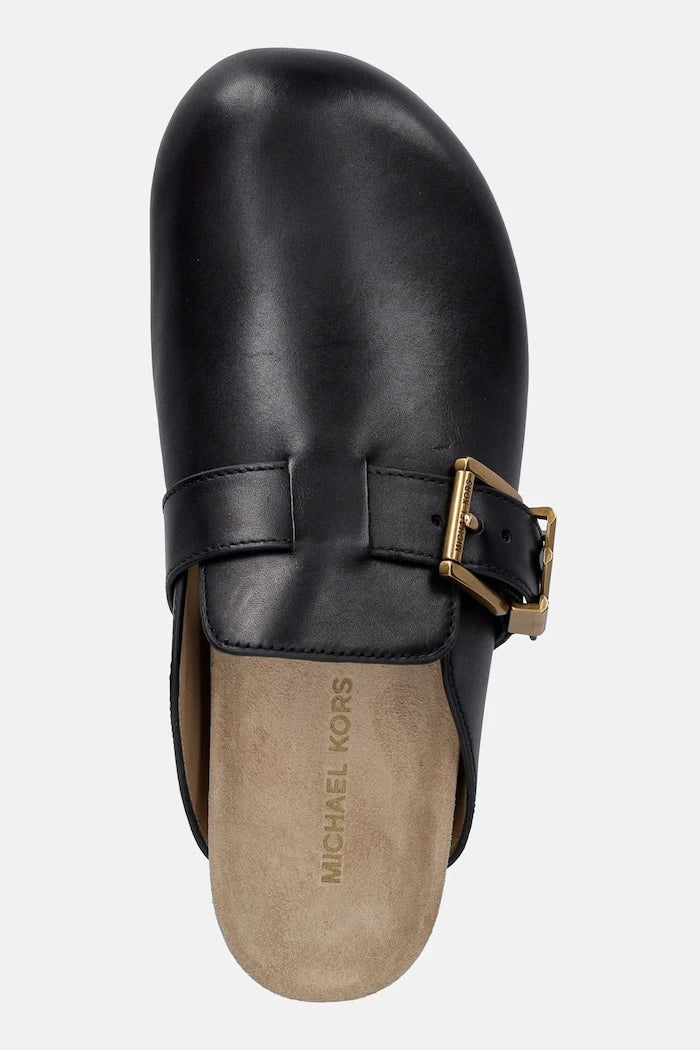 MICHAEL Michael Kors чехли дамски от кожа Greer Mule