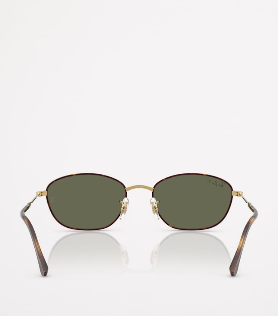 Ray-Ban Brown RB3749 Irregular Sunglasses