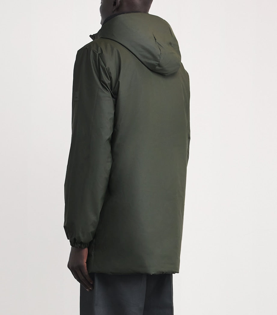 Green Waterproof Long Lohja Jacket