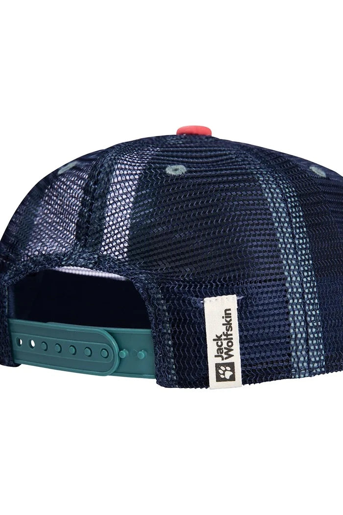 Детска шапка с козирка Jack Wolfskin RIB CAP K