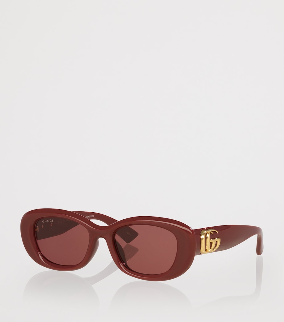 Gucci Red Injected 0GC002381 Sunglasses
