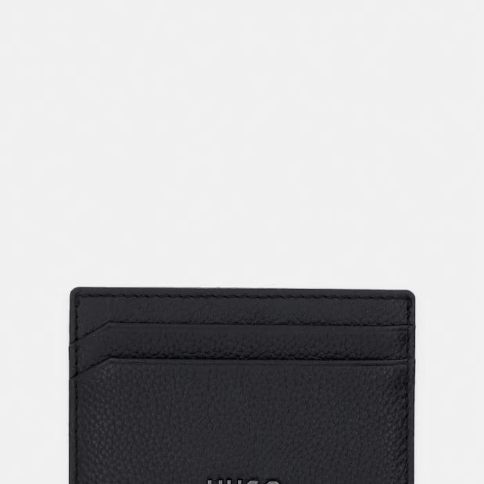 HUGO калъф за карти мъжки от кожа HUKE_Cardcase