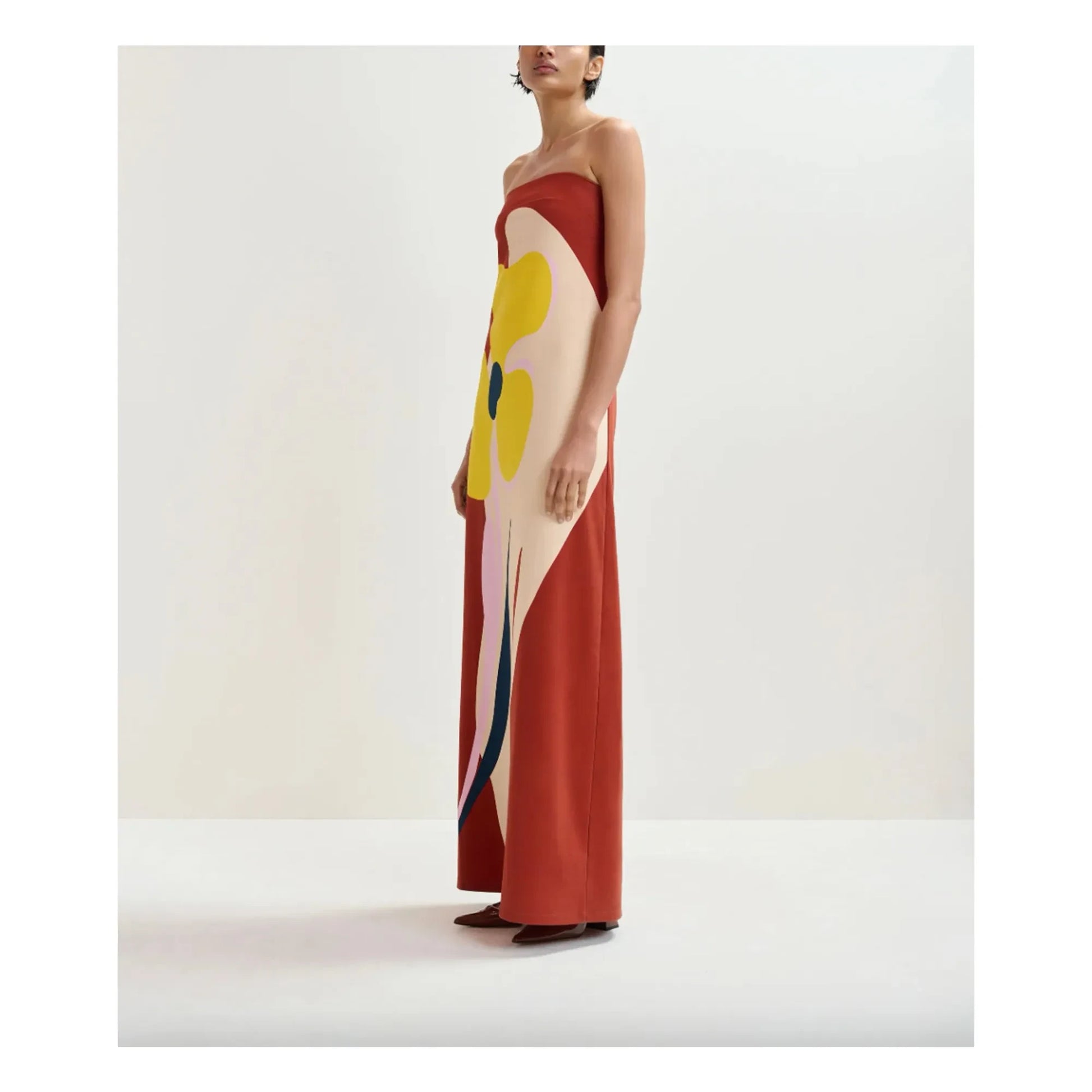 Essentiel Antwerp - Jannick Cotton Dress | Brick red