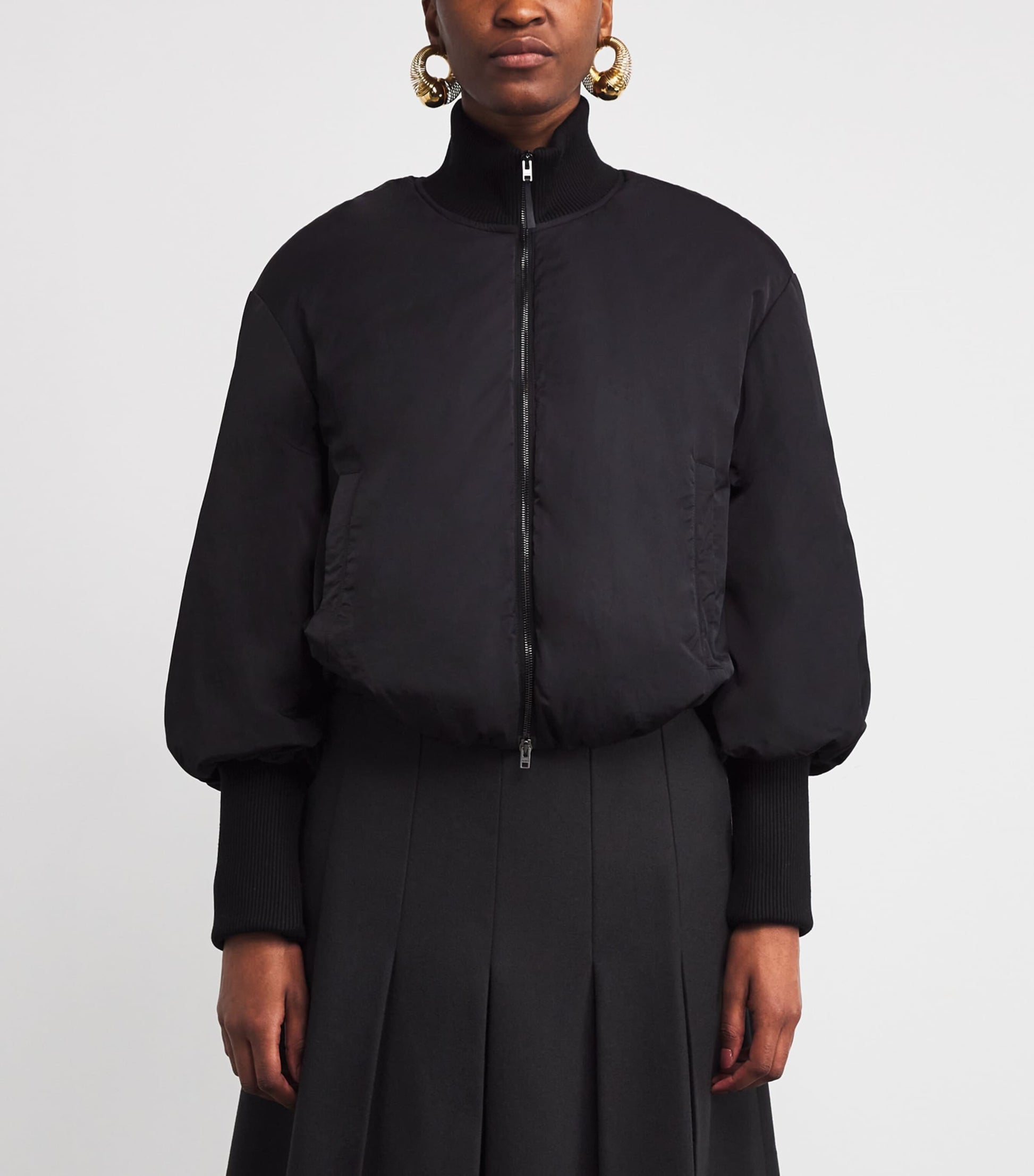 Padded Down Bart Bomber Jacket