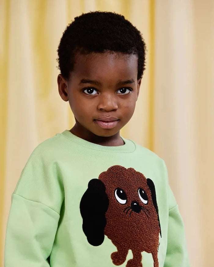 Детски памучен суичър Mini Rodini Doggie