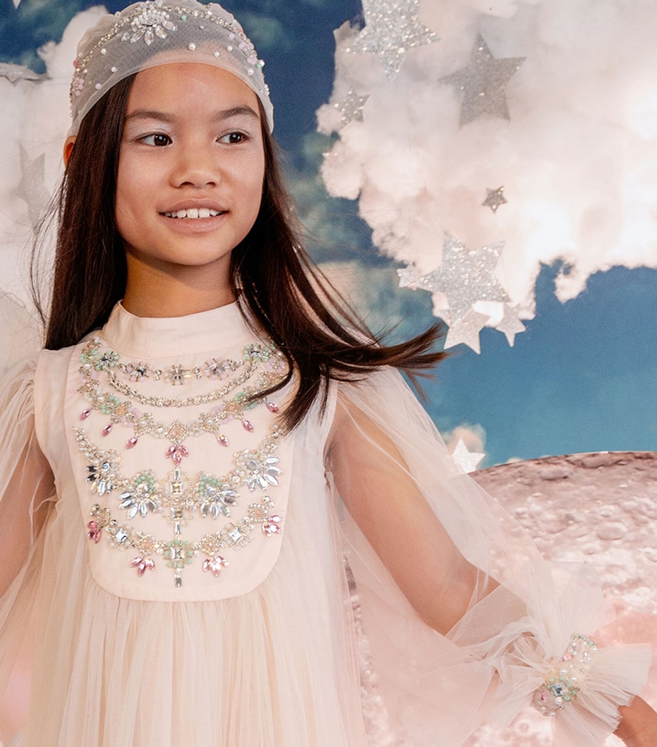 Tutu Du Monde Ivory Tulle Crown Jewel Dress (12 Years)