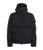 Black Ripstop Down Puffer Jacket