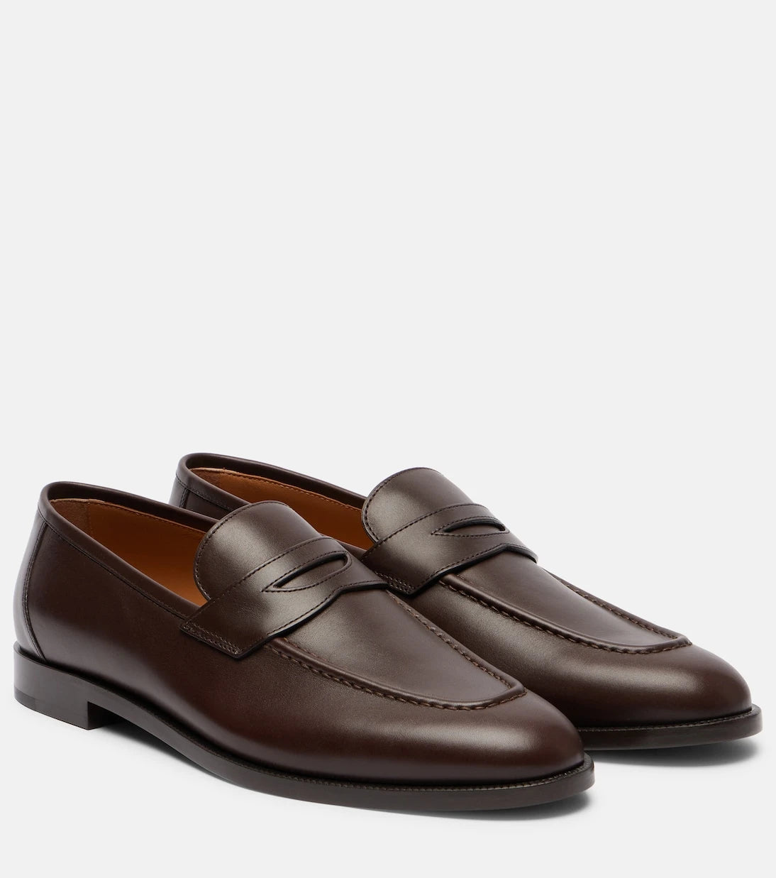 Loro Piana - Sergio leather penny loafers