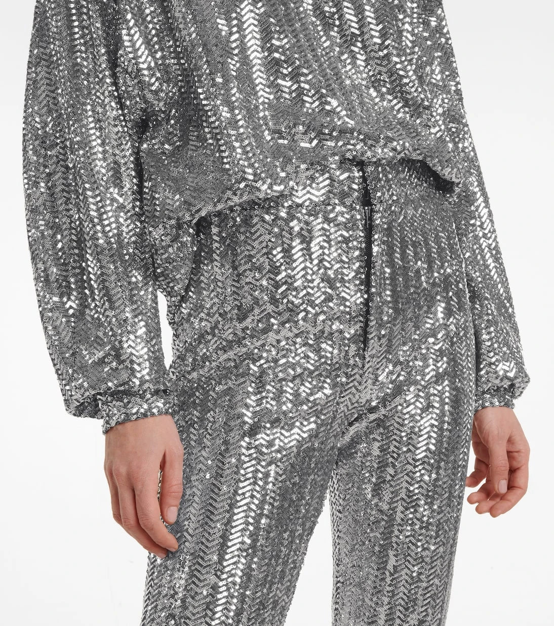Isabel Marant - Todiz sequined high-rise skinny pants