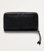 Prada Leather Zip-Around Wallet