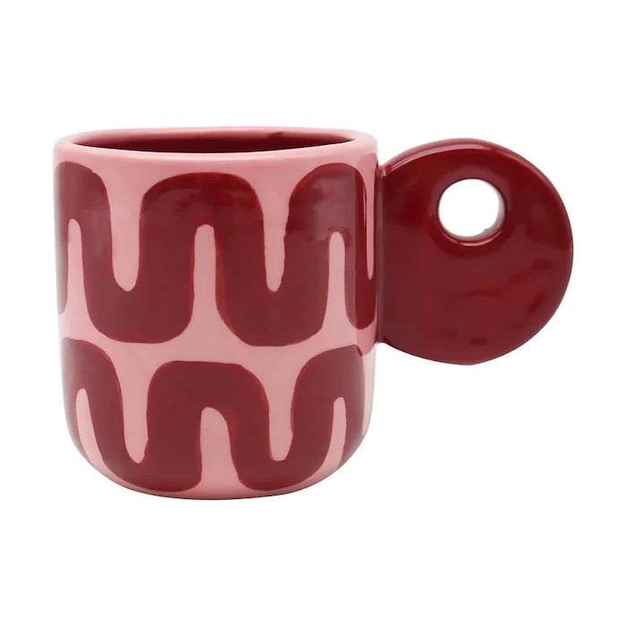 Qué Rico dolomit keramik kupa 13 x 8 x 8,5 cm