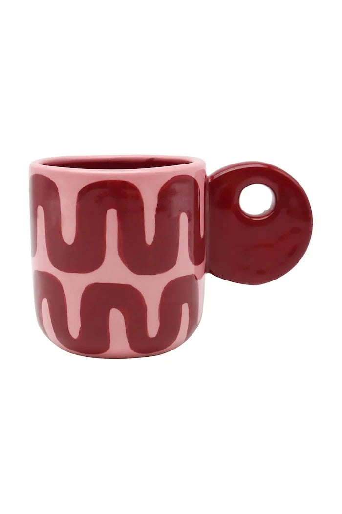 Qué Rico dolomit keramik kupa 13 x 8 x 8,5 cm