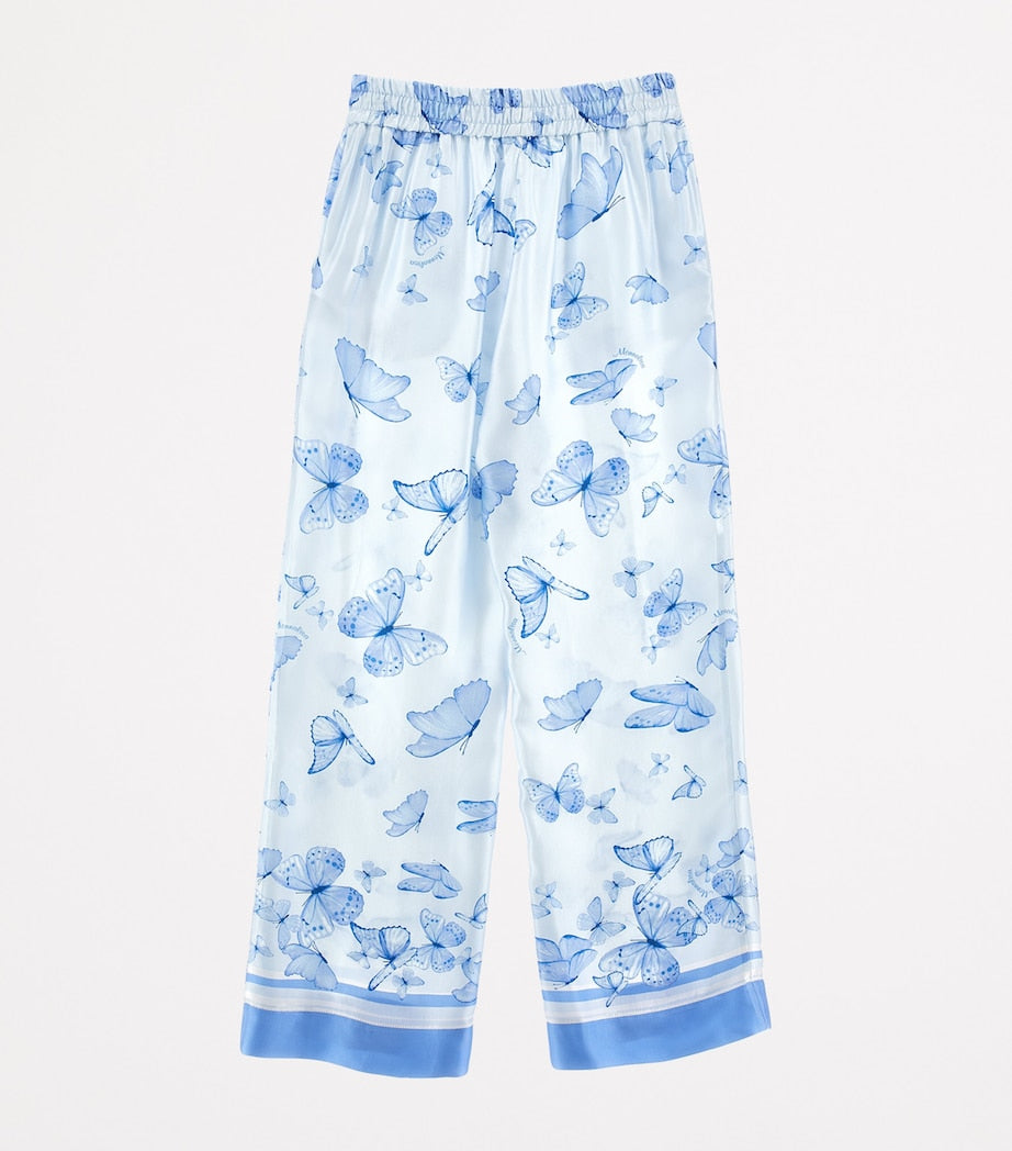 Satin Butterfly Trousers (2-14 Years)