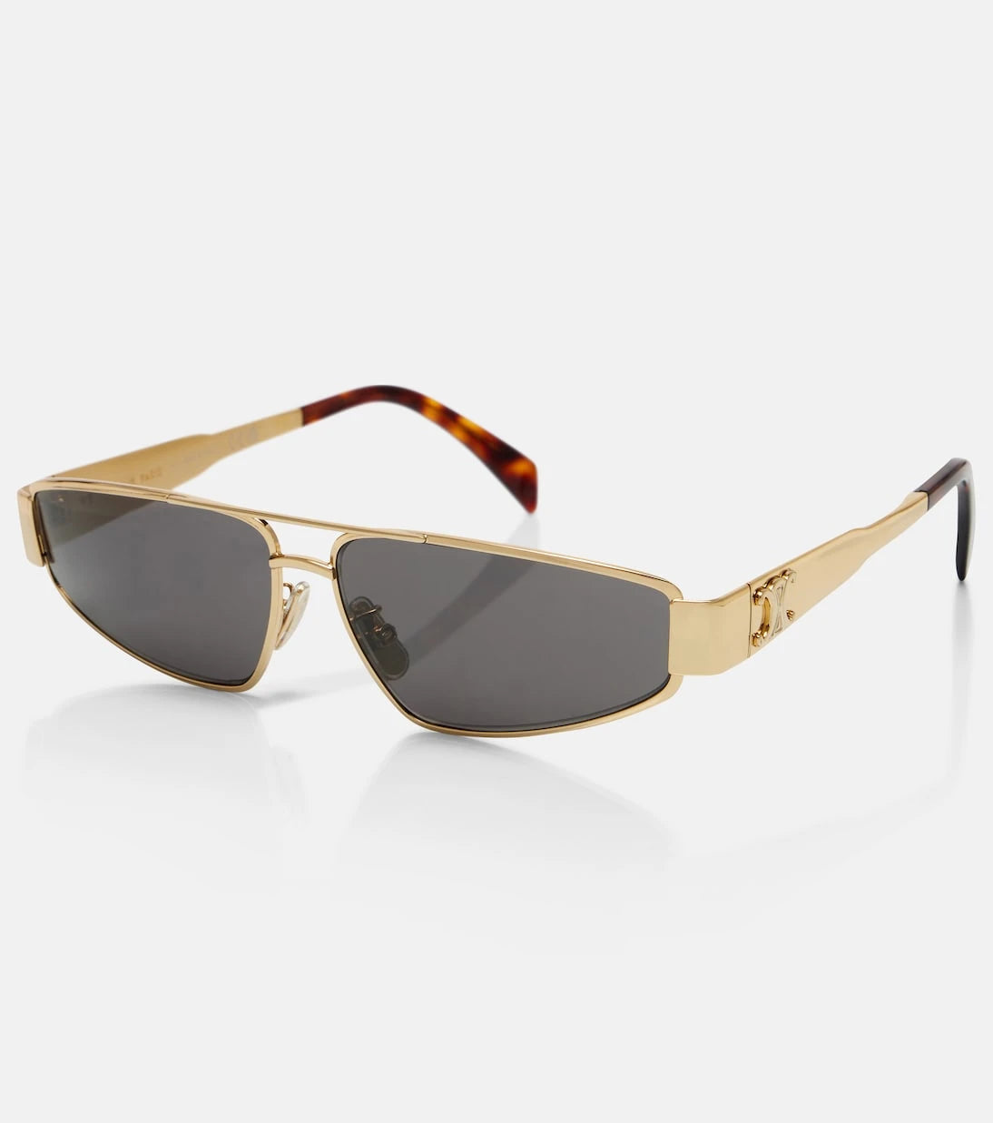 Celine Eyewear - Triomphe Metal 05 aviator sunglasses