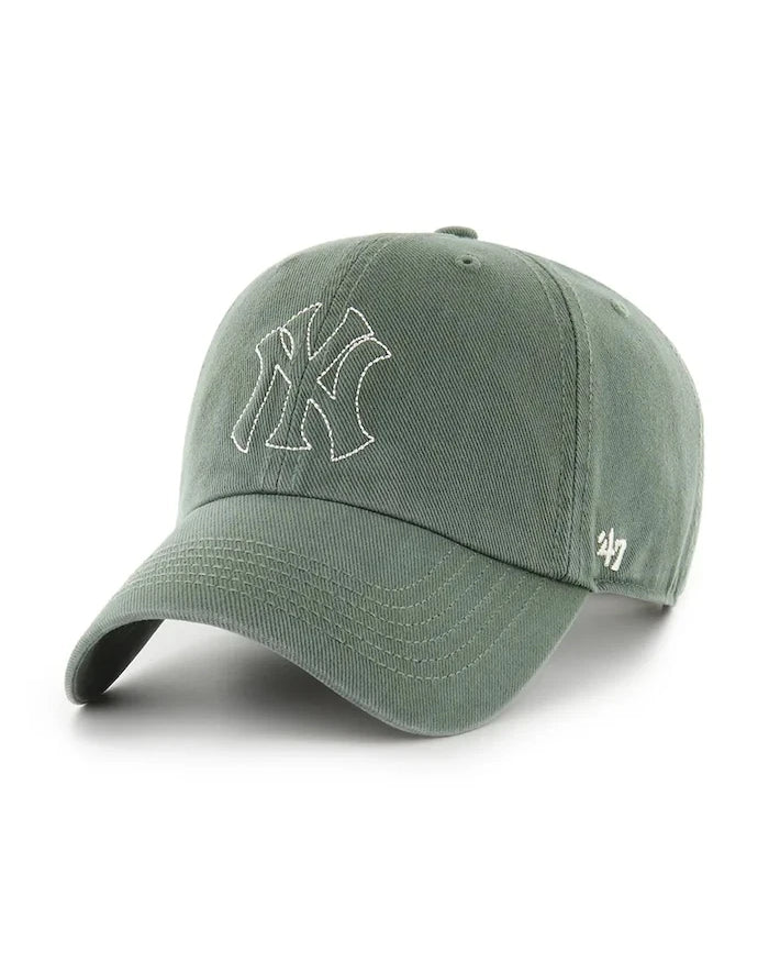 47 brand шапка с козирка от памук MLB New York Yankees