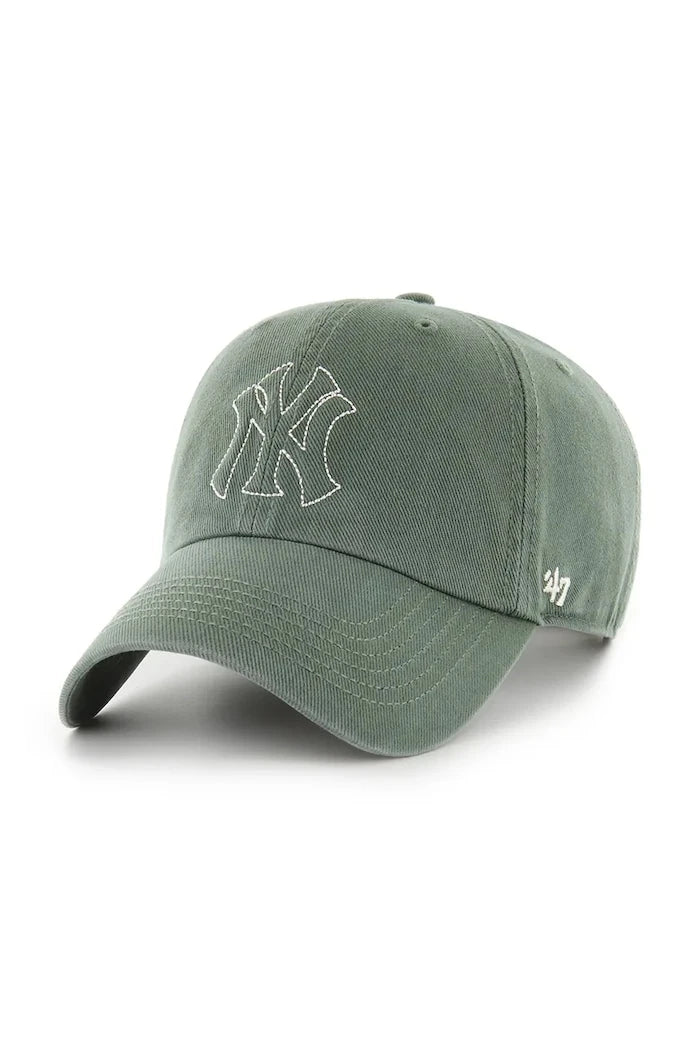 47 brand шапка с козирка от памук MLB New York Yankees
