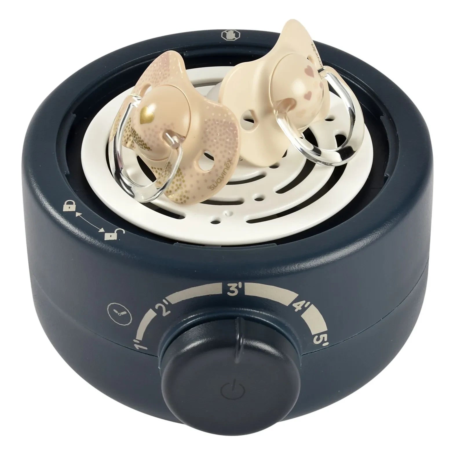 Béaba - Baby Milk Second Steam Bottle Warmer | Midnight blue