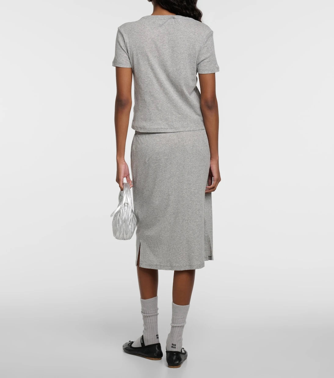 Miu Miu - Cotton jersey T-shirt