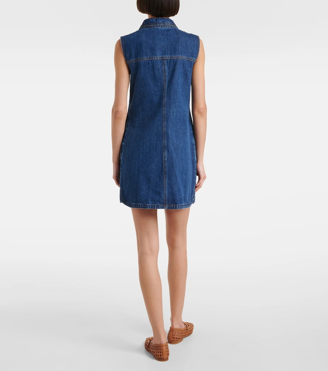 Self-Portrait - Denim minidress
