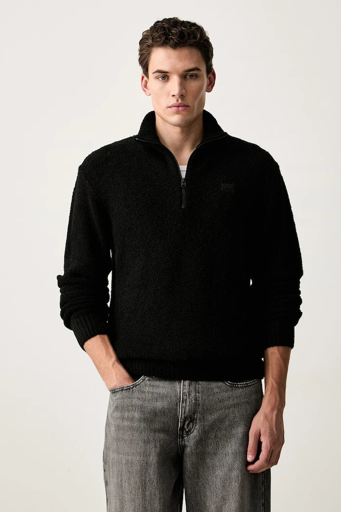 G-Star erkek Boucle skipper kazak