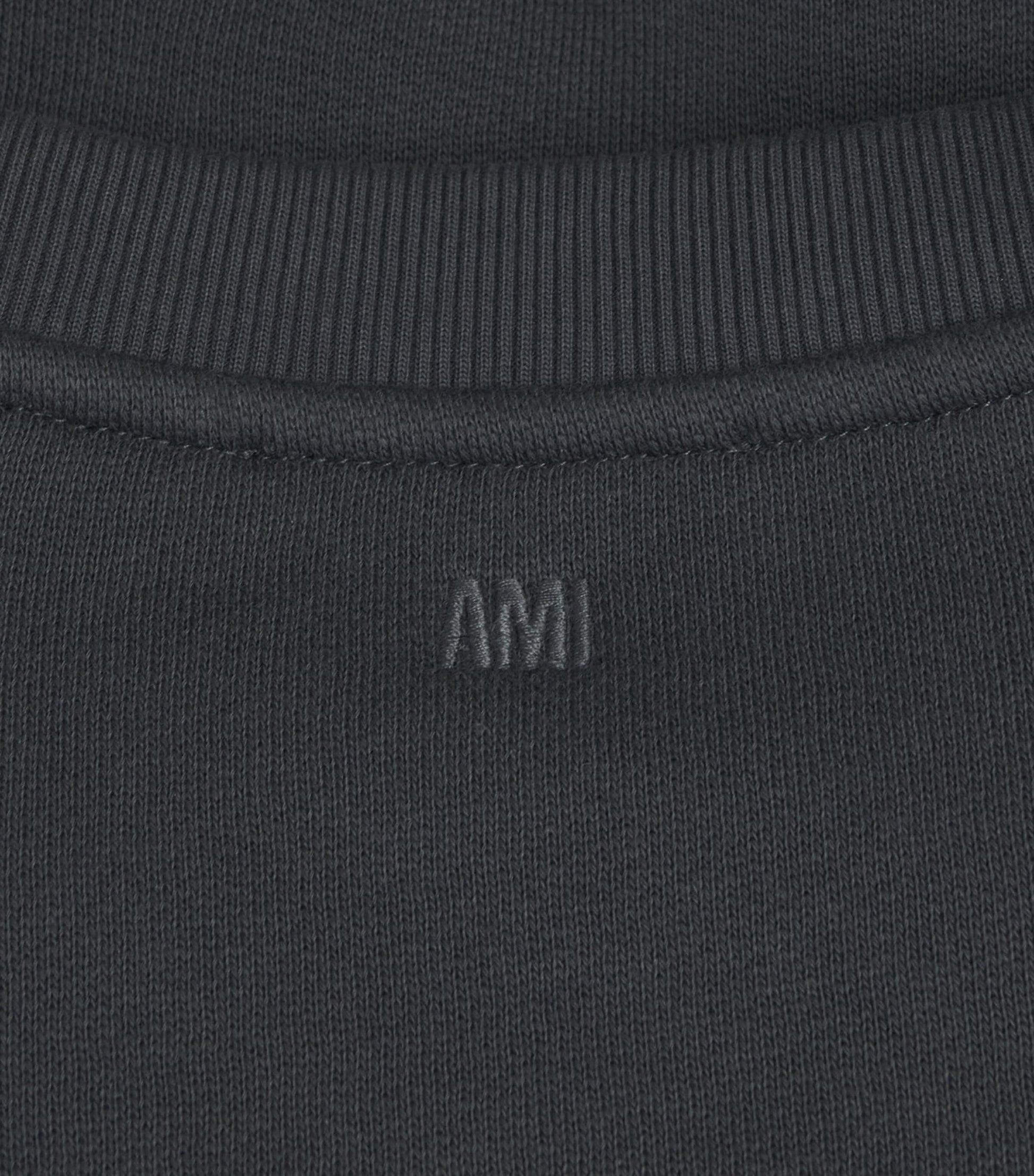 Black Cotton Ami de Coeur Sweatshirt