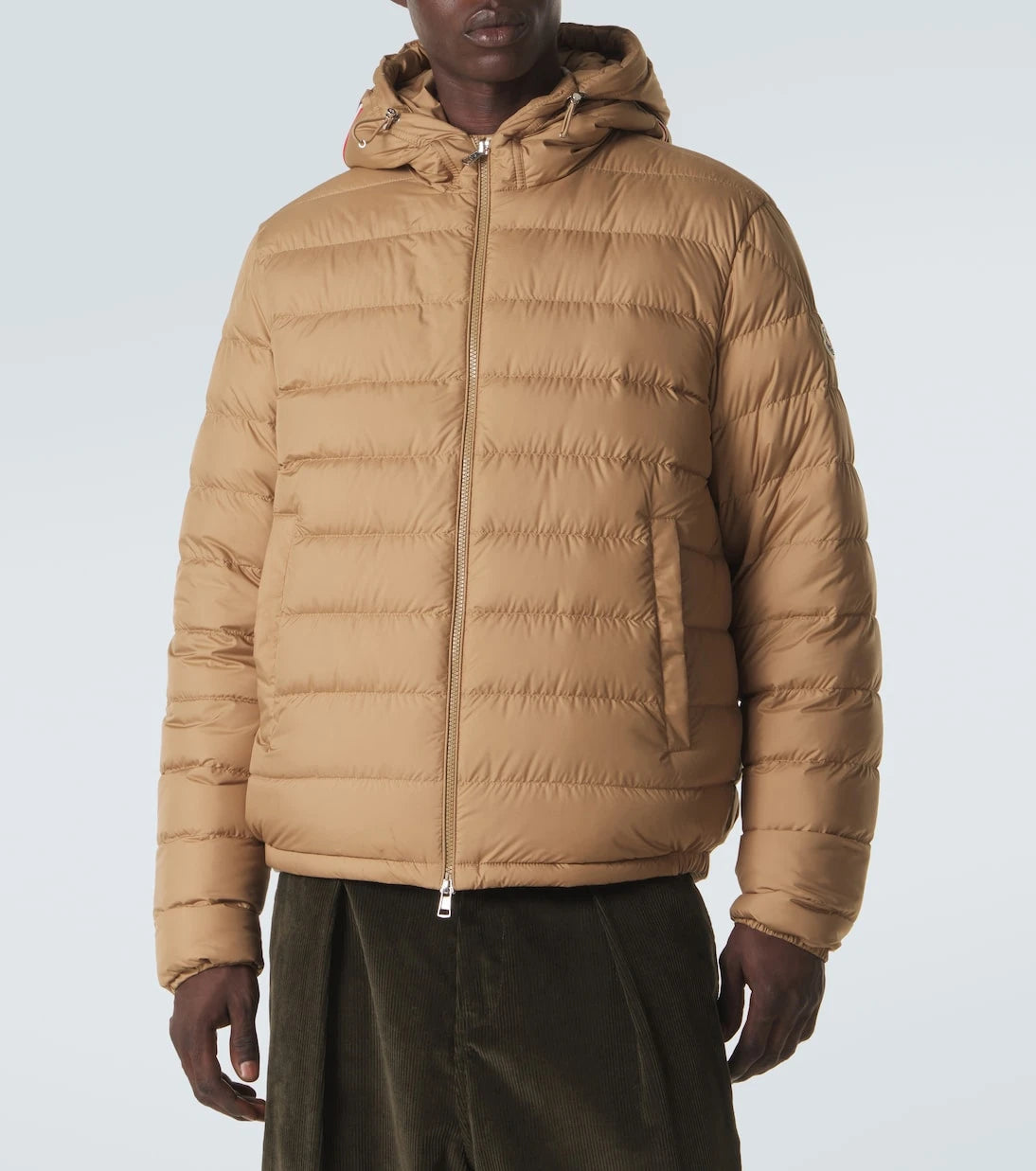 Moncler - Cropped down jacket