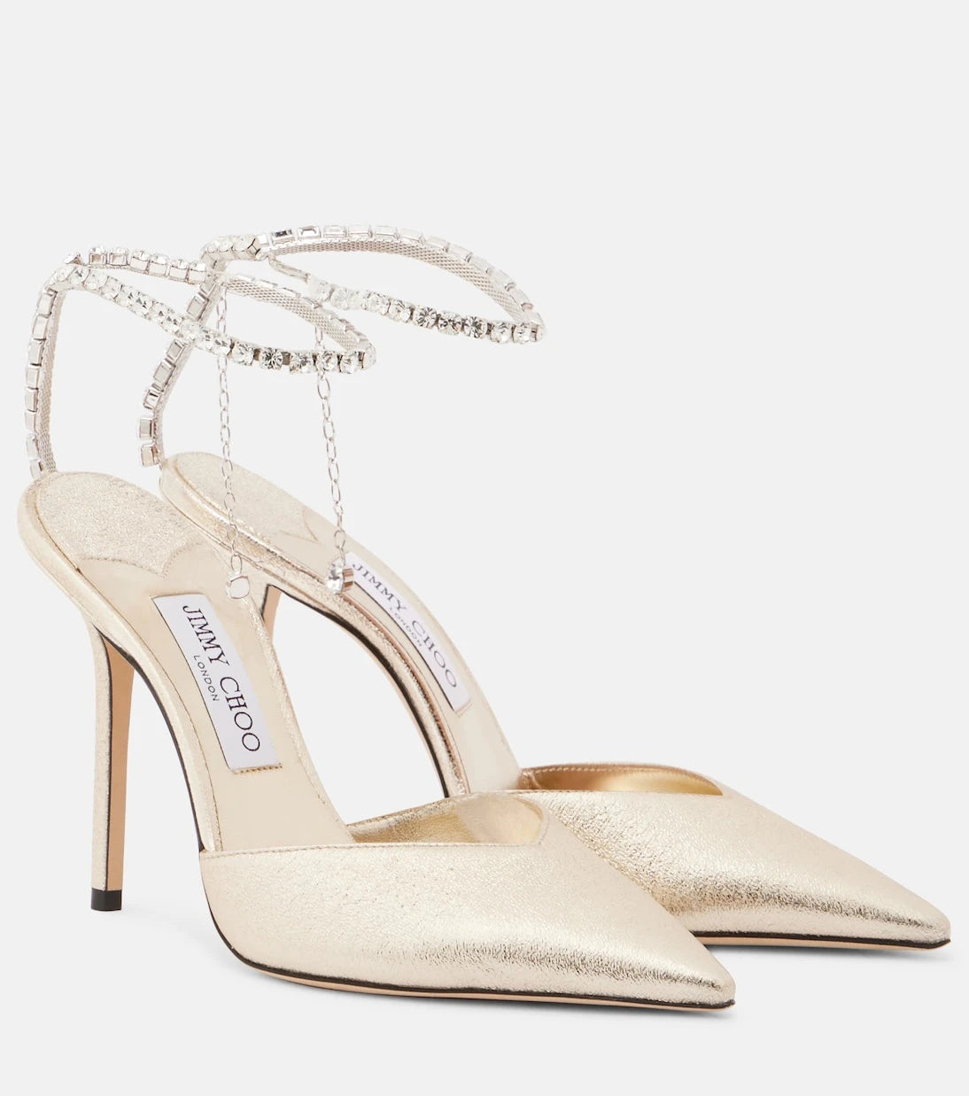 Jimmy Choo - Saeda embellished pumps