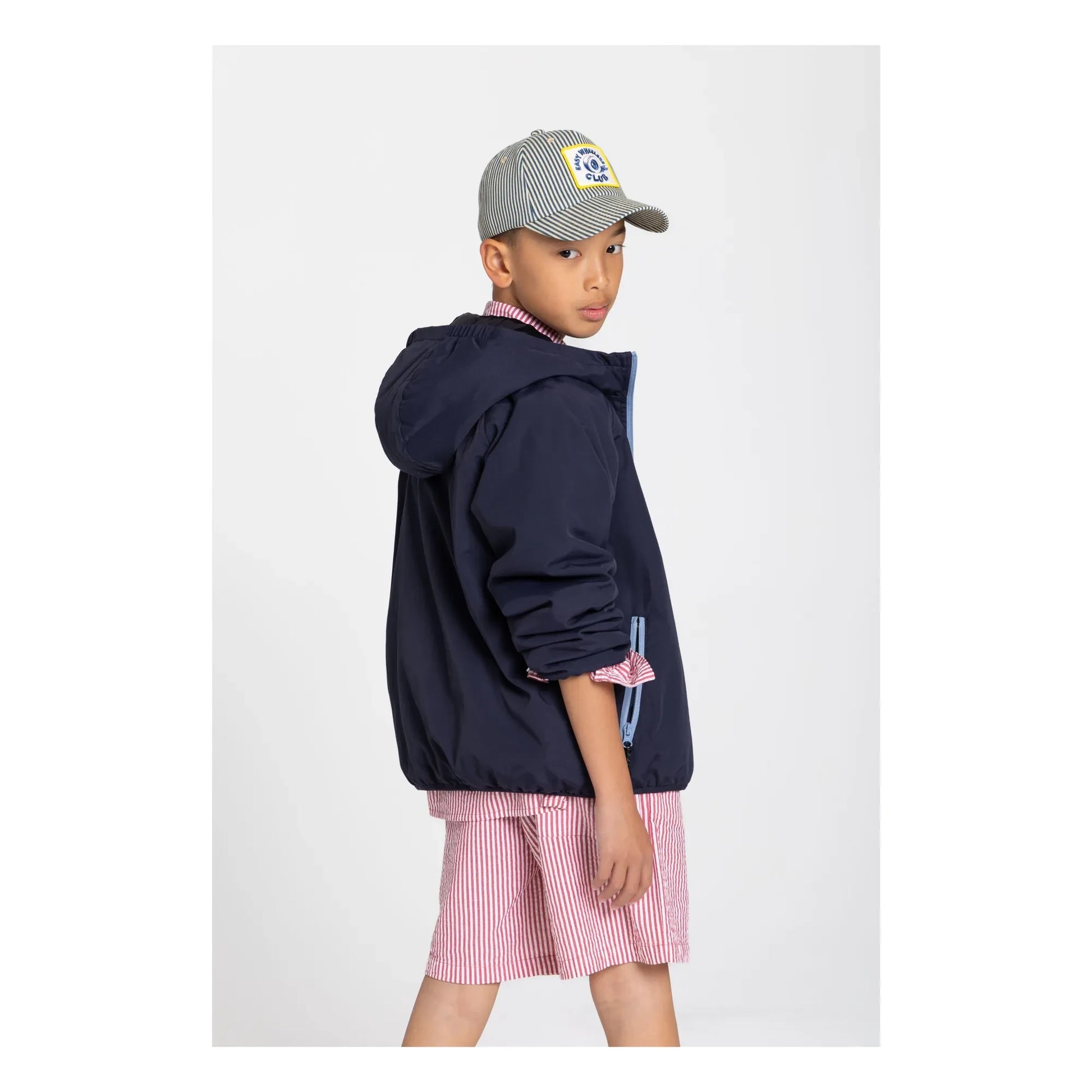 Smallable Kid - Hardy water-repellent jacket | Midnight blue
