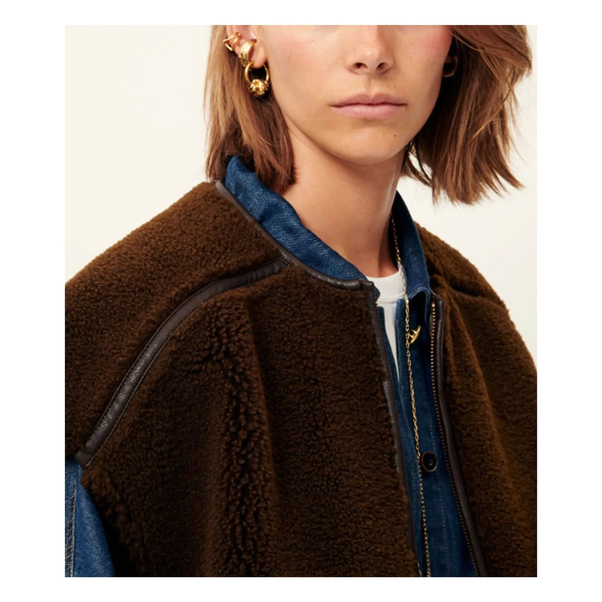 Sessùn - Mounty Sleeveless Jacket | Brown