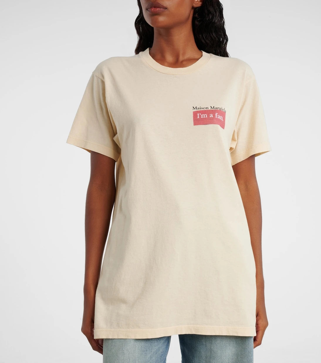 Maison Margiela - Printed cotton jersey T-shirt