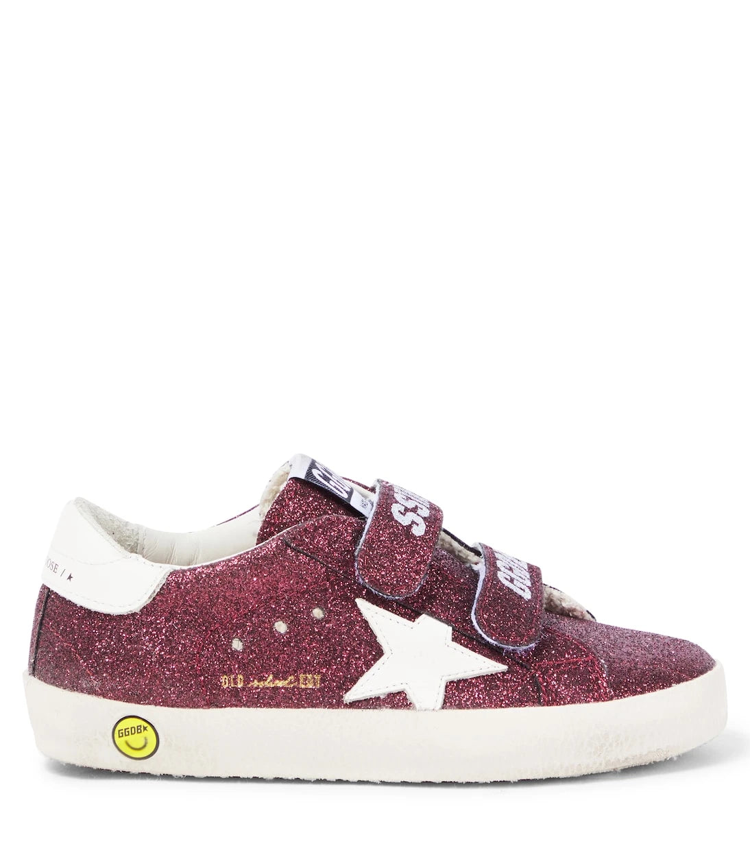 Golden Goose Kids - Old School glitter leather sneakers