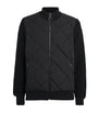 Black Knitted Quilted Newland Jacket