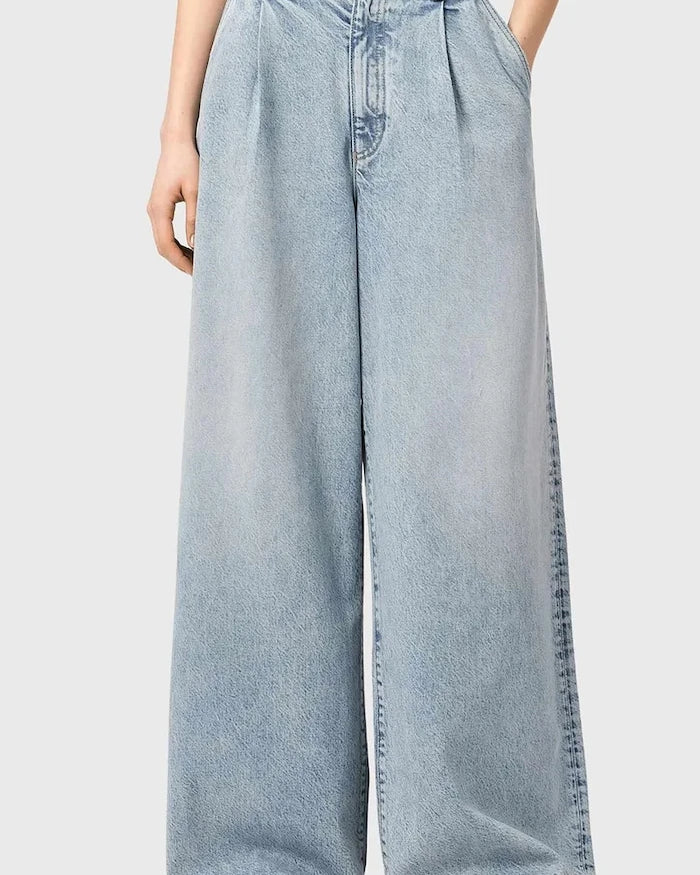 AllSaints wide leg kadın kot pantolon HAZE