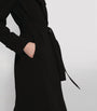 Theory Black Oaklene Trench Coat