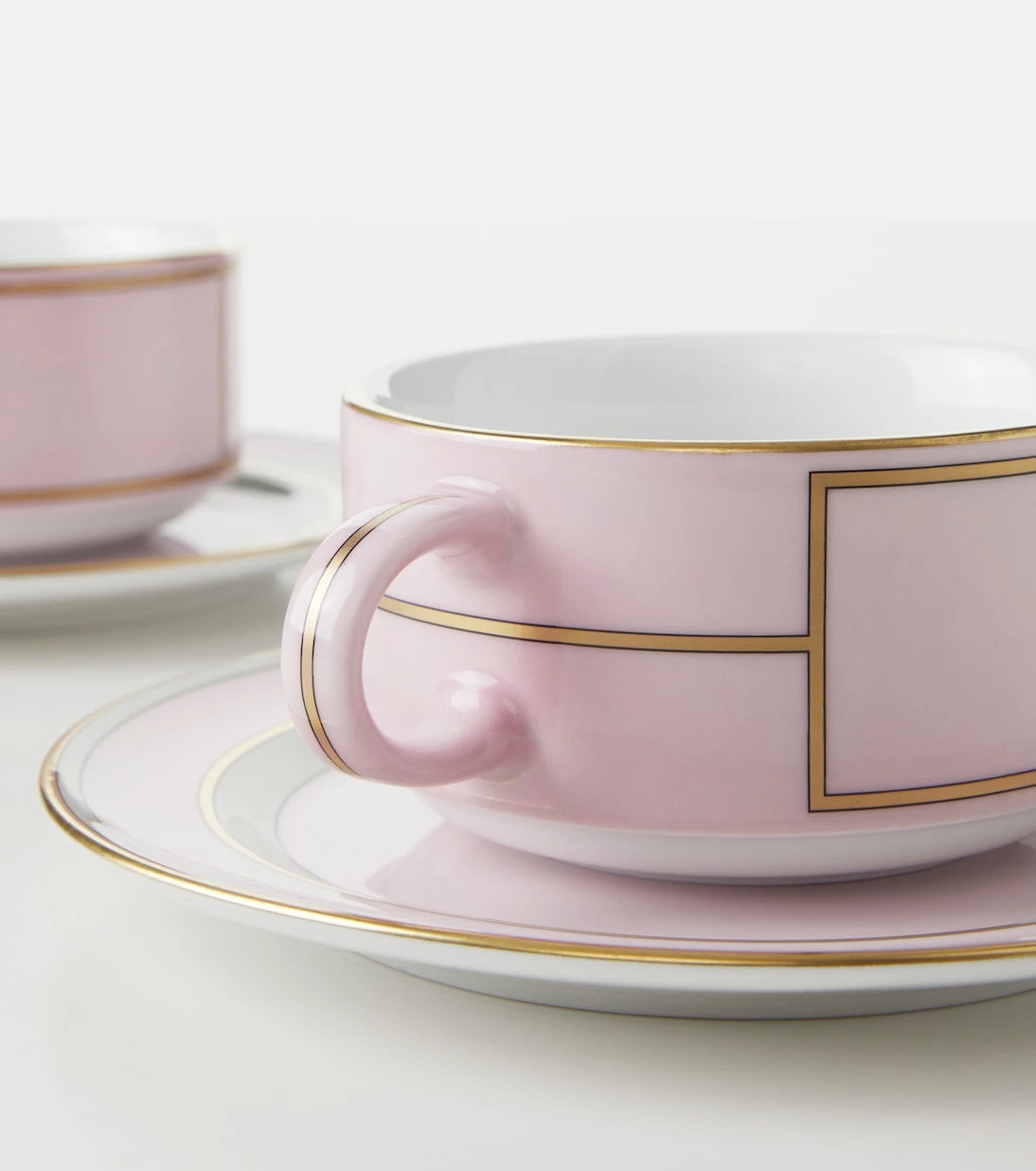 Ginori 1735 - Diva set of 2 teacups and saucers