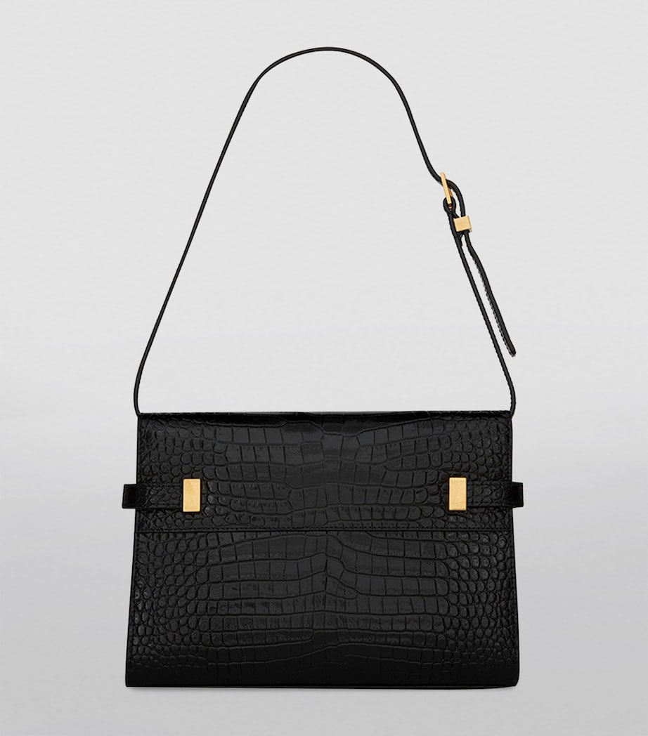 Saint Laurent Black Small Manhattan Shoulder Bag