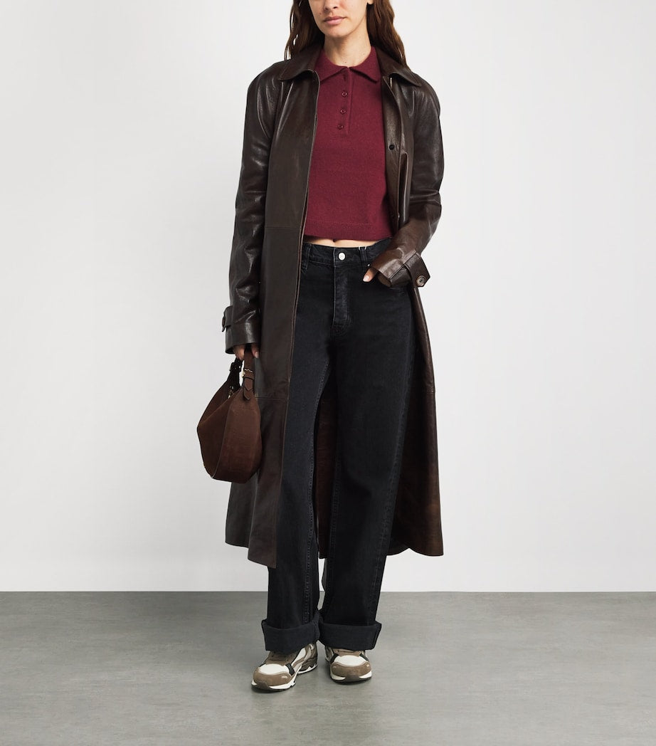 Brown Flame Sneakers