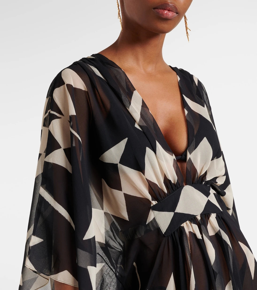 Johanna Ortiz - Printed georgette maxi dress