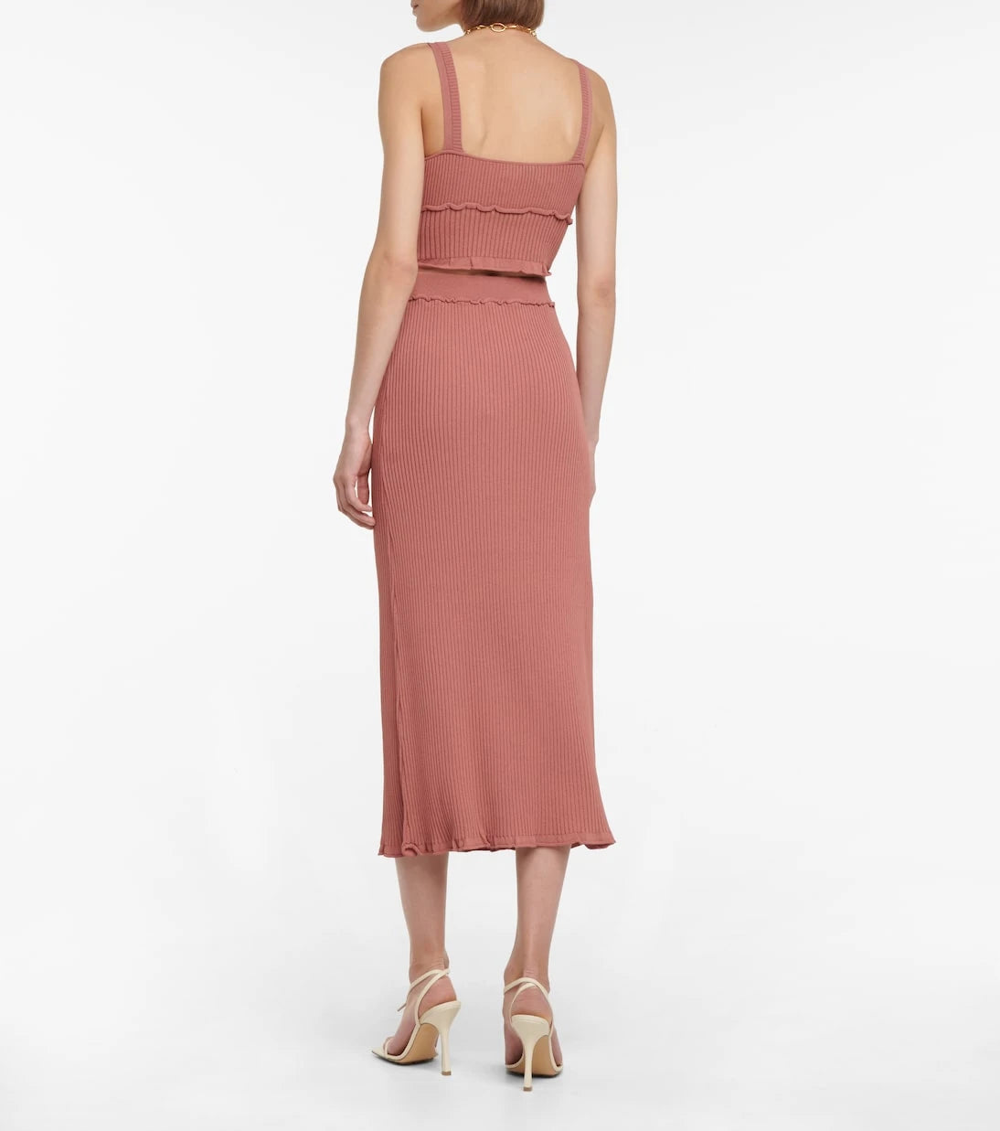 Altuzarra - Piper ribbed-knit bustier