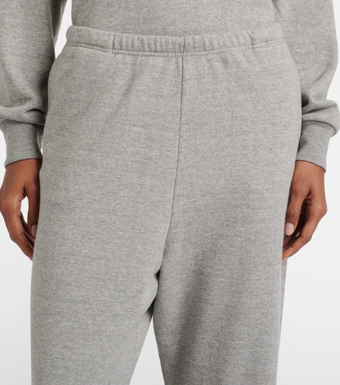 The Row - Kohana cotton and cashmere sweatpants