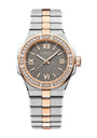 Rose Gold, Stainless Steel and Diamond Alpine Eagle Watch 33mm