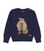 Ralph Lauren Kids Navy Polo Bear Sweater (7-14 Years)