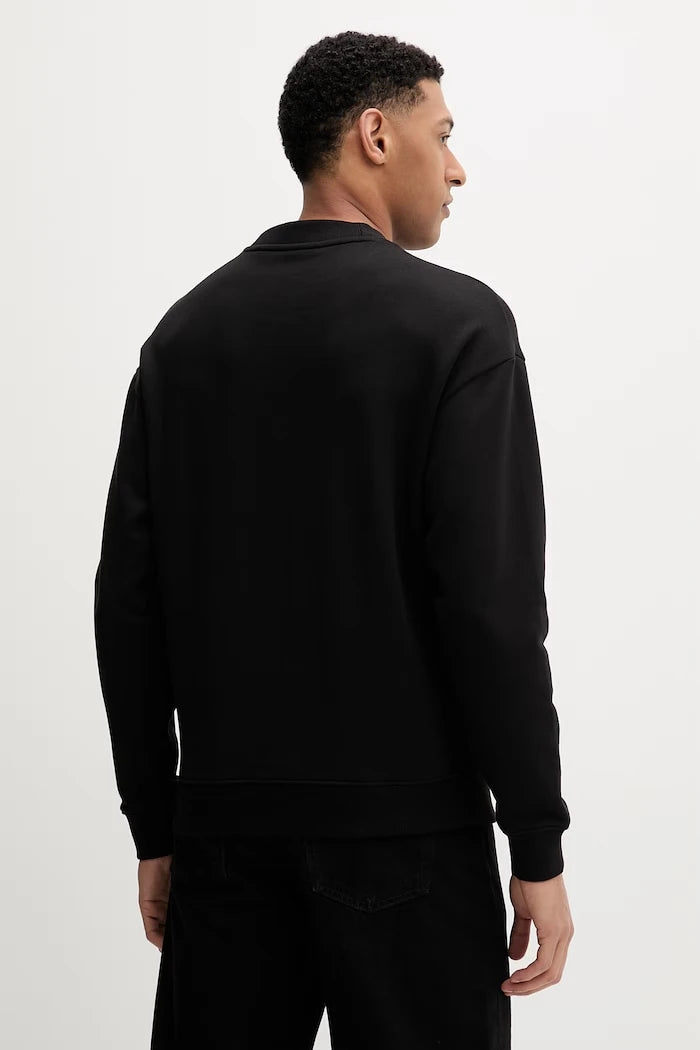 HUGO erkek pamuklu sweatshirt Dweel