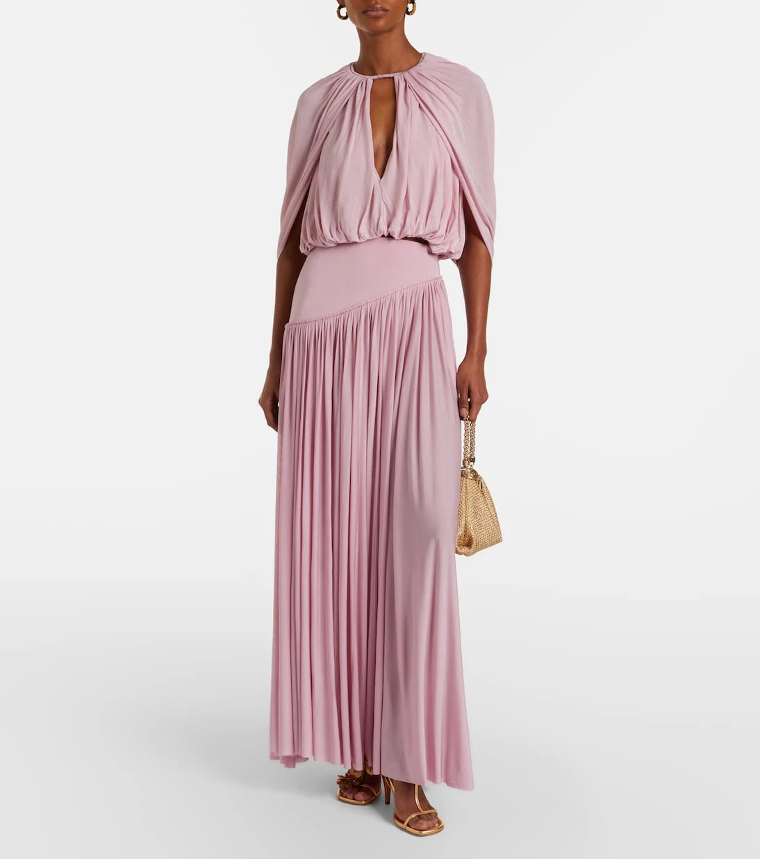Zimmermann - Alchemy caped draped blouse