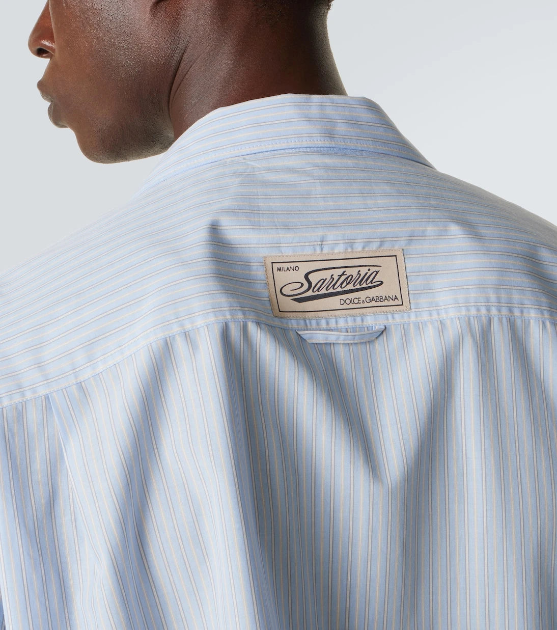 Dolce&Gabbana - Martini striped cotton shirt