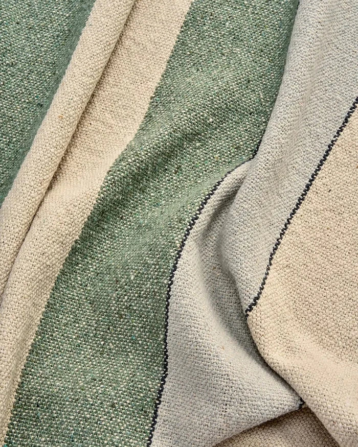 Madam Stoltz pamuklu örtü 125 x 175 cm