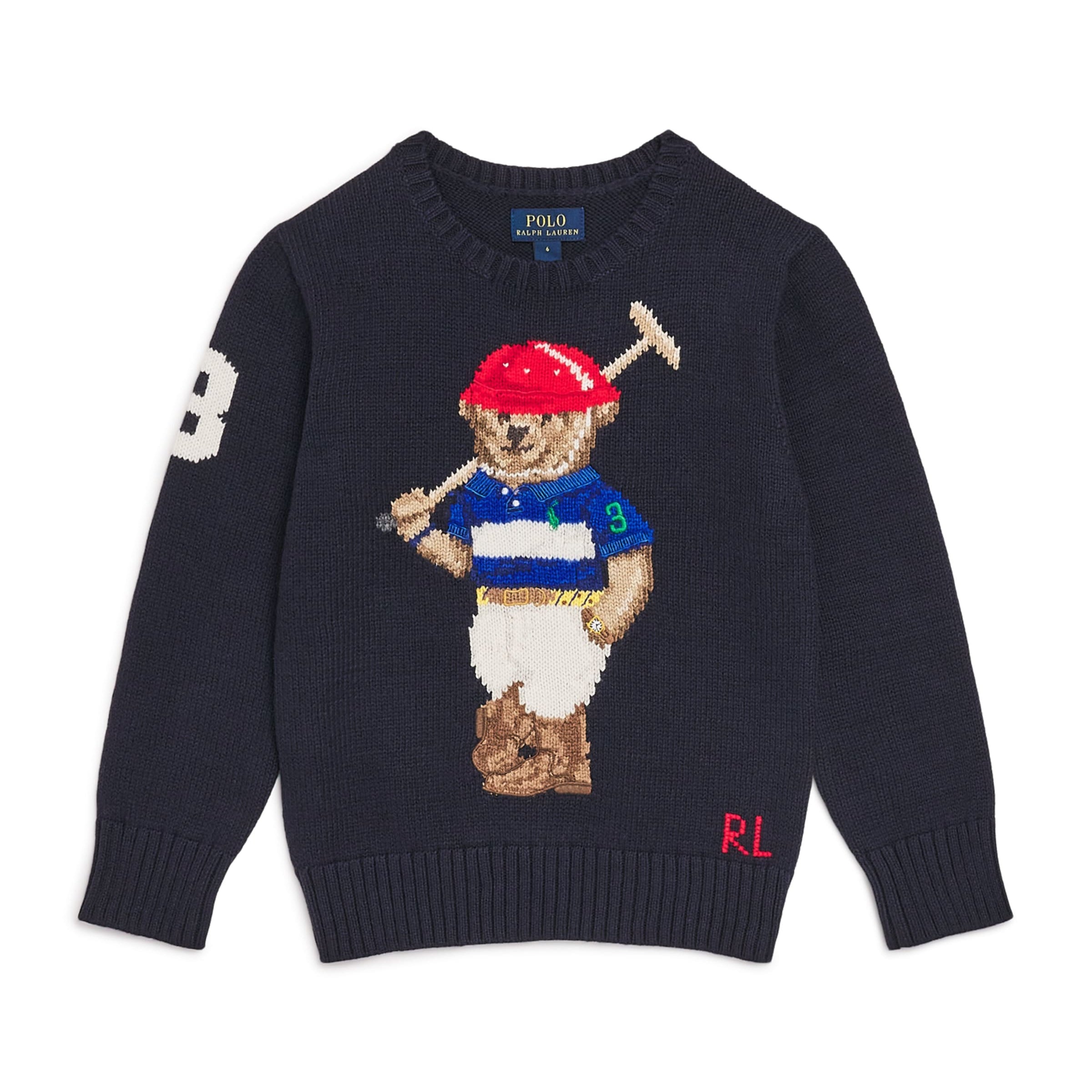 Ralph Lauren Kids Cotton Polo Bear Sweater (2-7 Years)