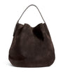 Toteme Brown Suede Belted Tote Bag