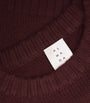 Almada Label Burgundy Cashmere Cru Sweater